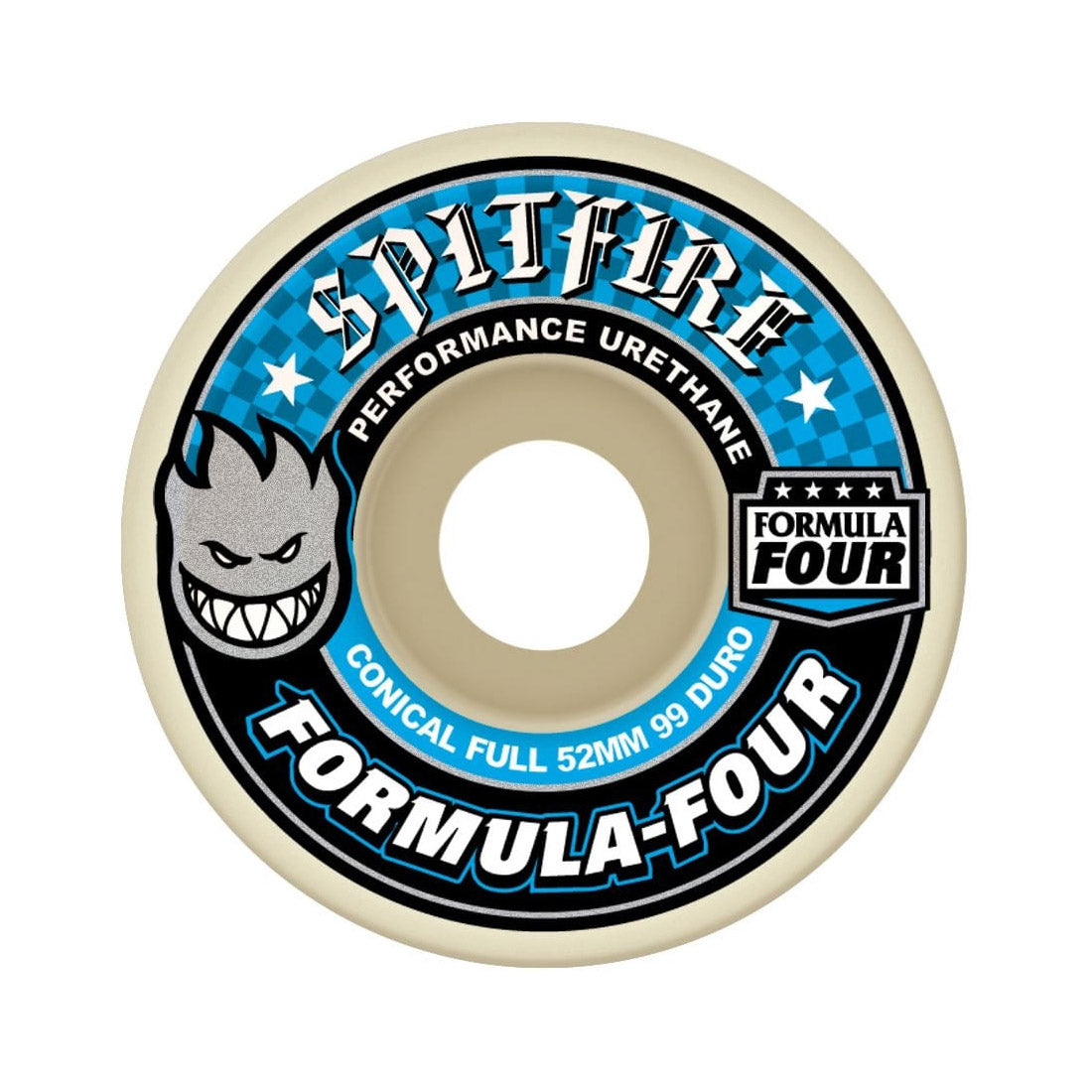 Spitfire F4 Conical Full Skateboard Wheels 52mm 99A