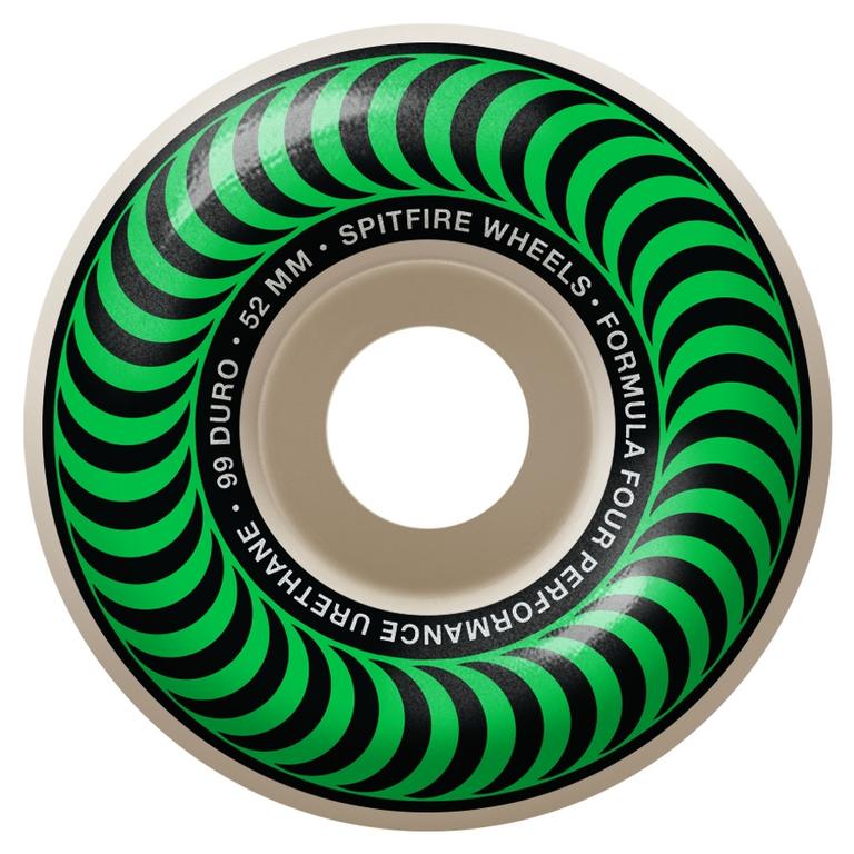 Spitfire F4 Classic Skateboard Wheels 52mm 99A