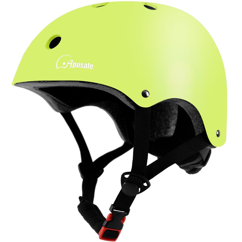 Apusale Kids Bike Helmet, for Scooter Skateboard Cycling Roller Skating, Adjustable 2 Sizes (Blue S)