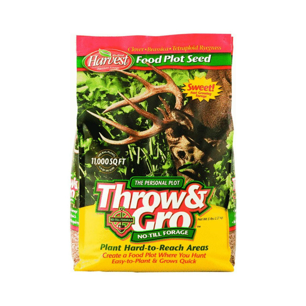Evolved Harvest 70505 Throw & Gro Plot Mix, 5 Lb