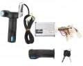 Keenso 1000W Motor Brushed Speed Controller & Battery Display Throttle Twist Grip with Lock