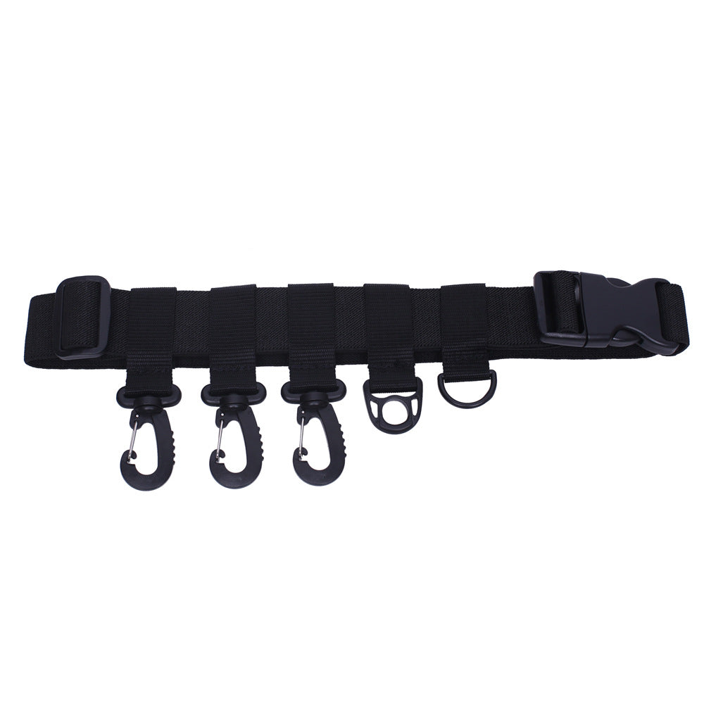 Outdoor Supplies Fishing Waders Fishing Accessories Belt Buckle D Ring Hook GND Products