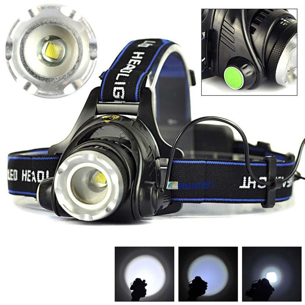 Adjust Telescopic Fishing Strong Light Zoom Headlight Outdoor Fishing Headlight GND Products