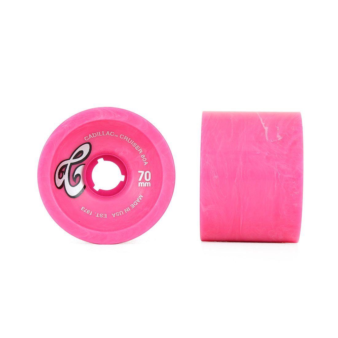 Cadillac Cruisers 70mm 80a 4pk - Pink Marble