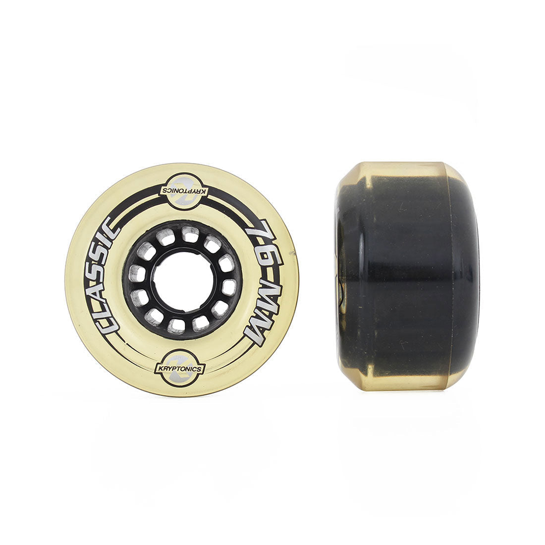 Kryptonics Classic 76mm 80a 4pk - Clear