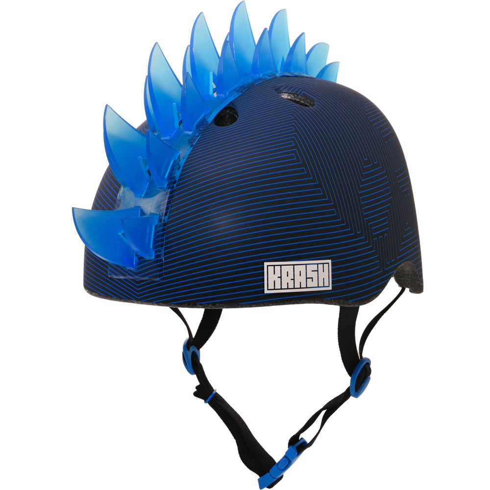 Krash! Skull Maze Blue LED Helmet, Youth 8+ (54-58Cm)