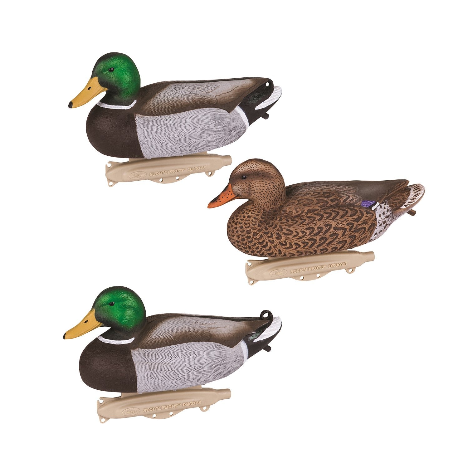 Flambeau Storm Front Classic Mallard Decoys -12 Count 8030Suv