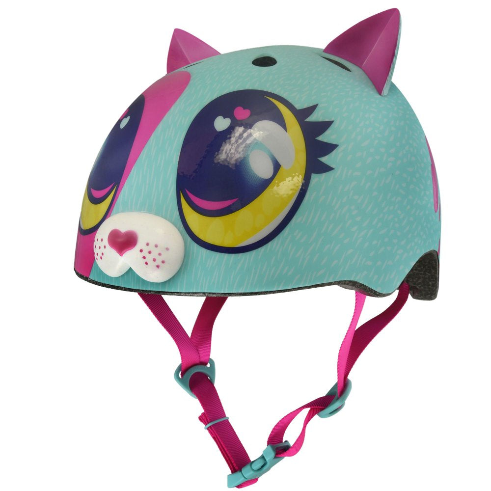 Raskullz I Heart Kitty Bike Helmet, Toddler 3+ (48-52Cm)