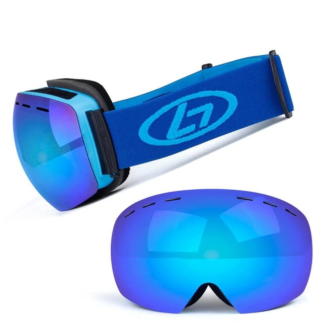 Ski Goggles Double Layer Durable