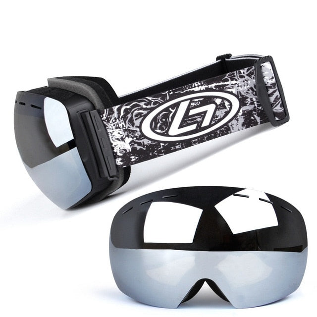 Ski Goggles Double Layer Durable