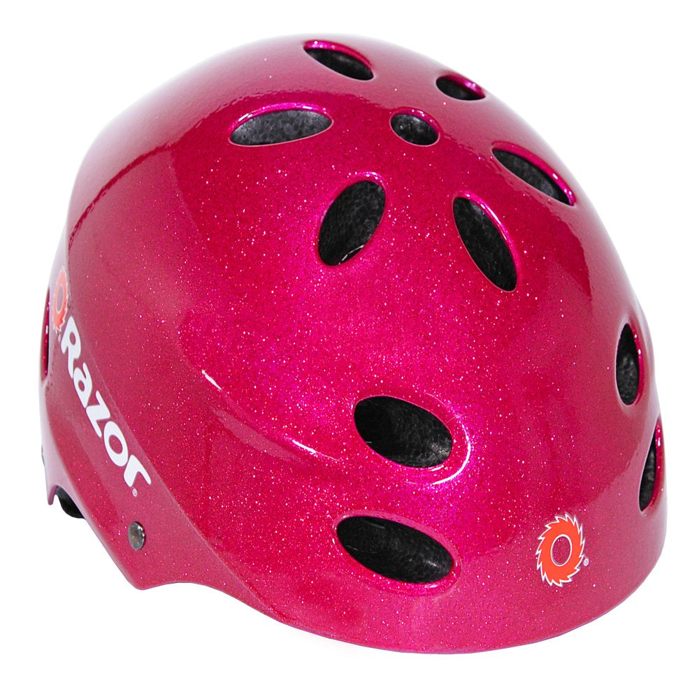 Razor Glitter Multi-Sport Youth Helmet, Magenta