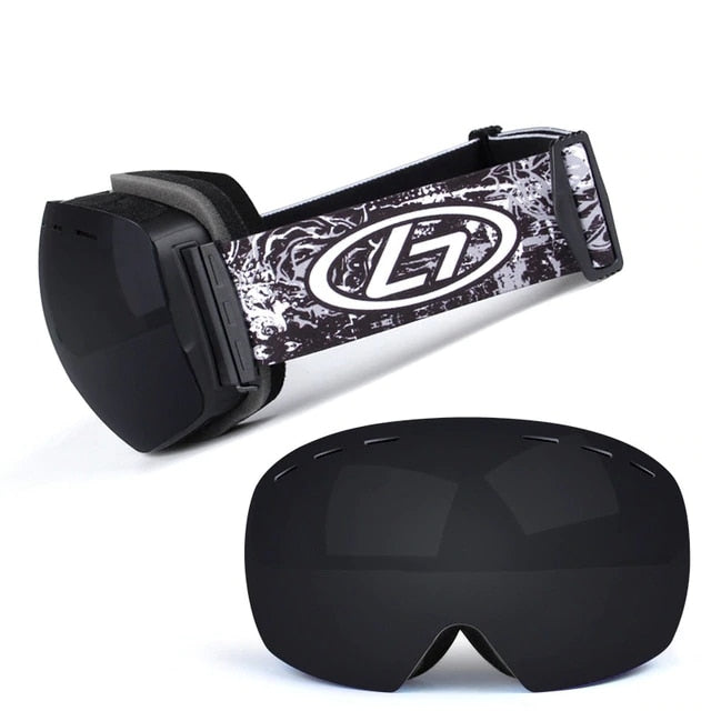 Ski Goggles Double Layer Durable