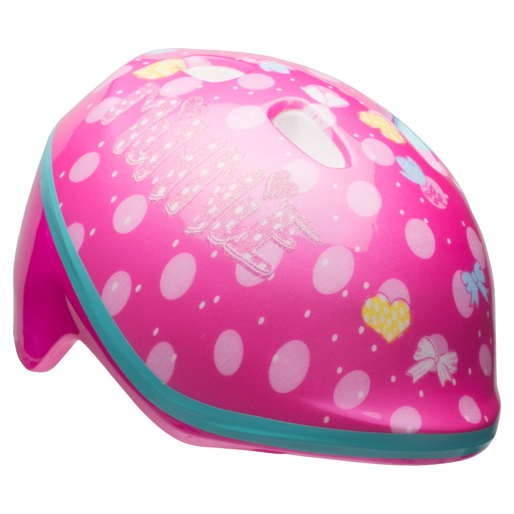 Bell Disney Minnie Mouse Polka Dots Bike Helmet, Toddler 3+ (48-52Cm)