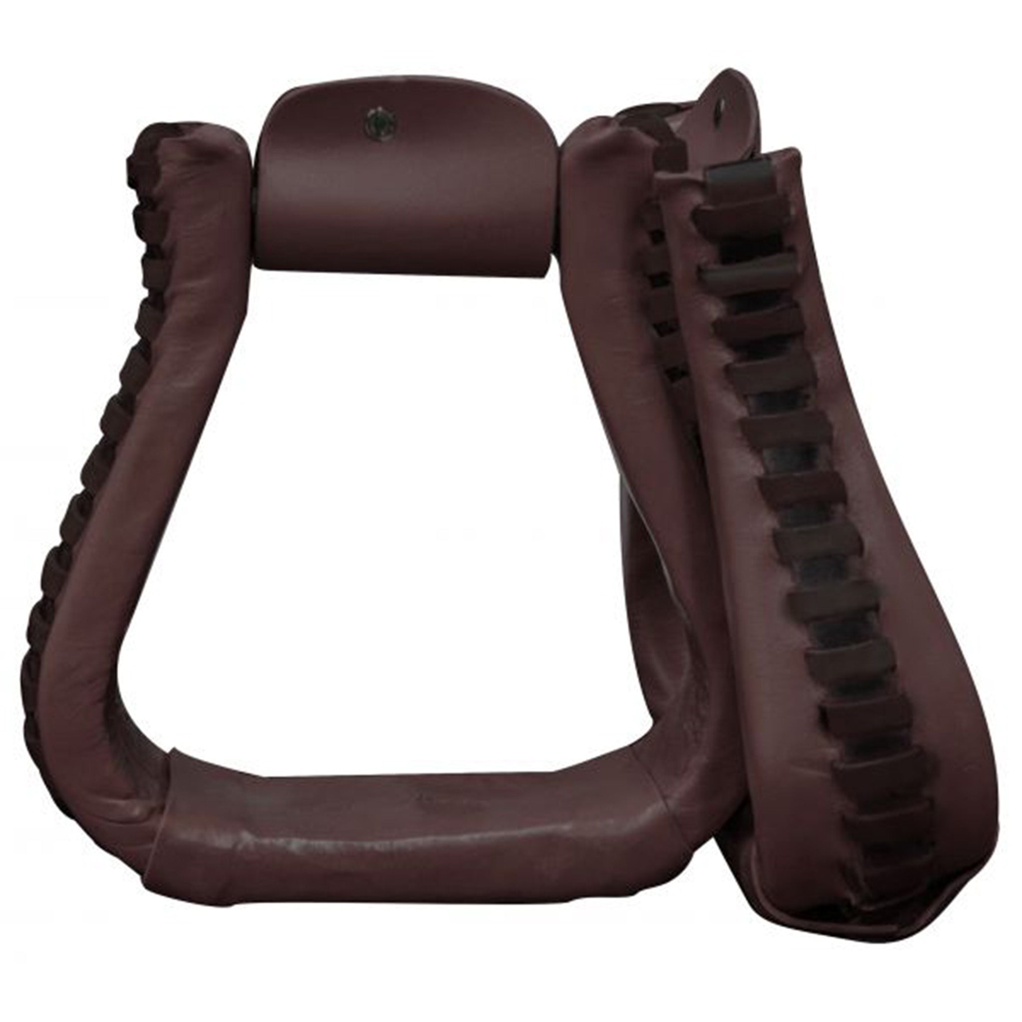 Showman Leather Cover Stirrup