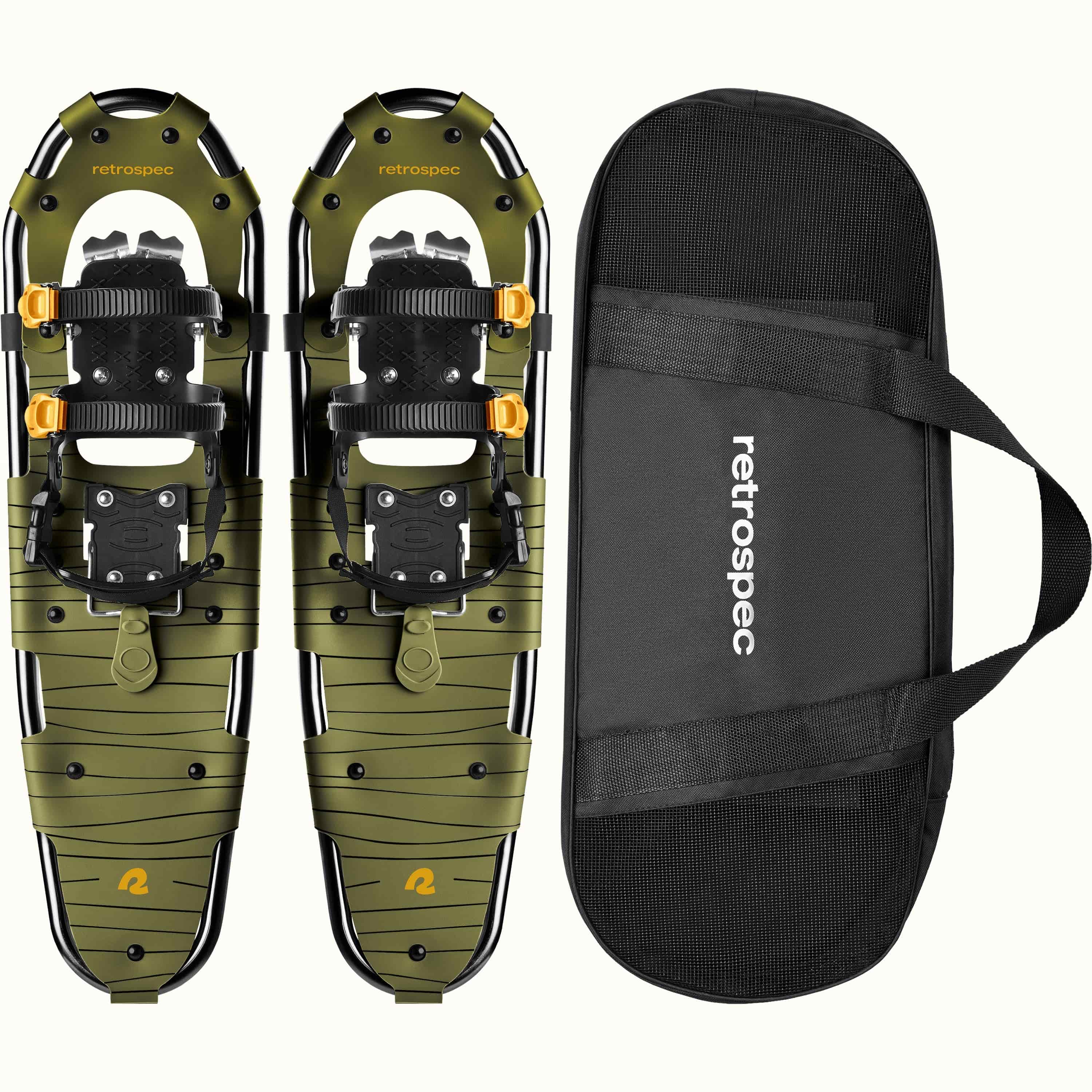 Drifter Lightweight Snowshoes |  Olive 30 in (160-210lbs)
