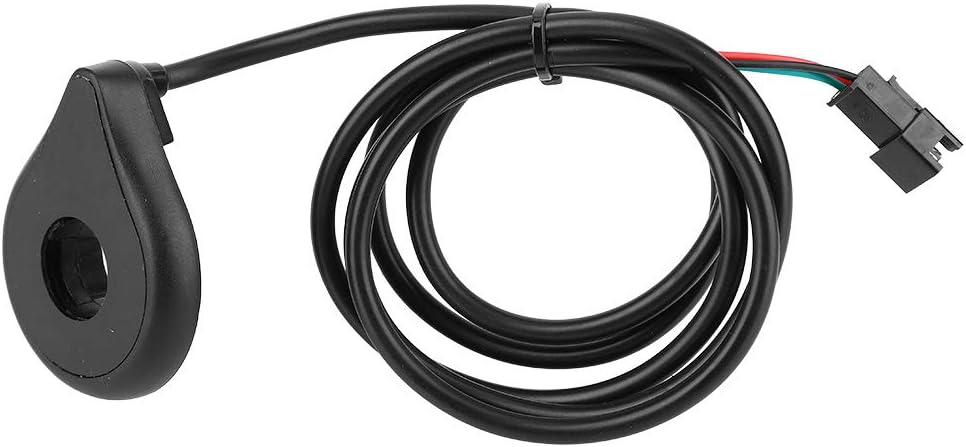 Bike Pedal Assist Sensor, Black ABS Electric Bike Pedal Assist 12 Magnets Assistant Sensor Speed Sensor Electric Bike Drive System E Bike Conversion Cycling Accessories