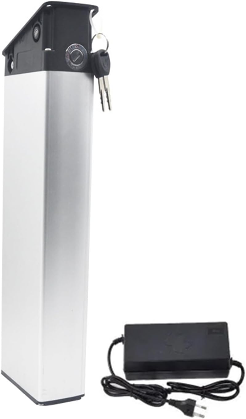 Ebike Battery 48V 13Ah/15Ah/17Ah,48V Foldable Electric Bicycle Lithium Battery, Built-in BMS + 54.6V Charger,for 200W~1200W Foldable Bicycle Motor,48V 13Ah