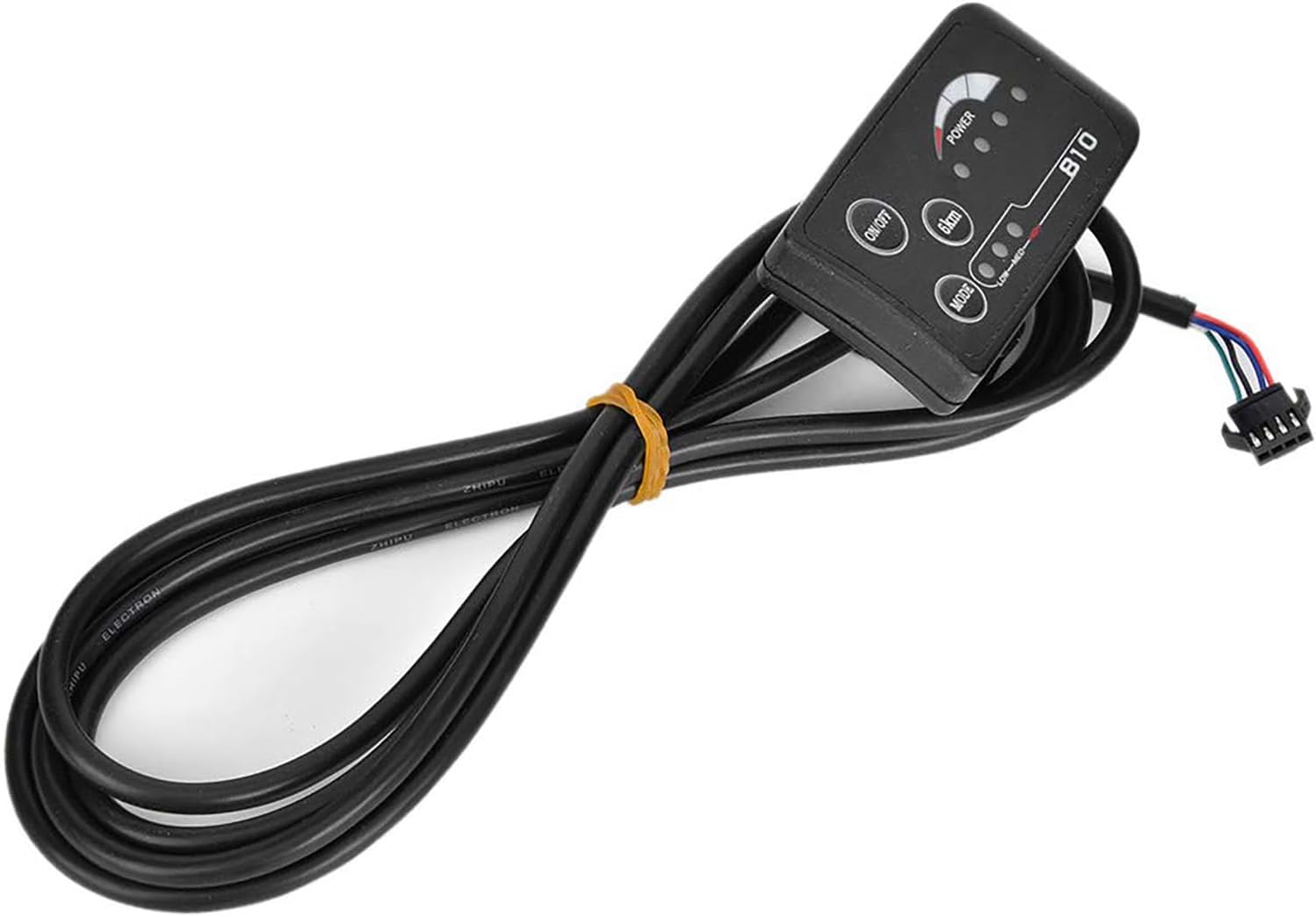 5 Wire EV Controller Panel 810 Electric Vehicles Display Panel Electric Bicycle LED Screen Panel Electric Vehicle Display Unit for Electric Bicycle