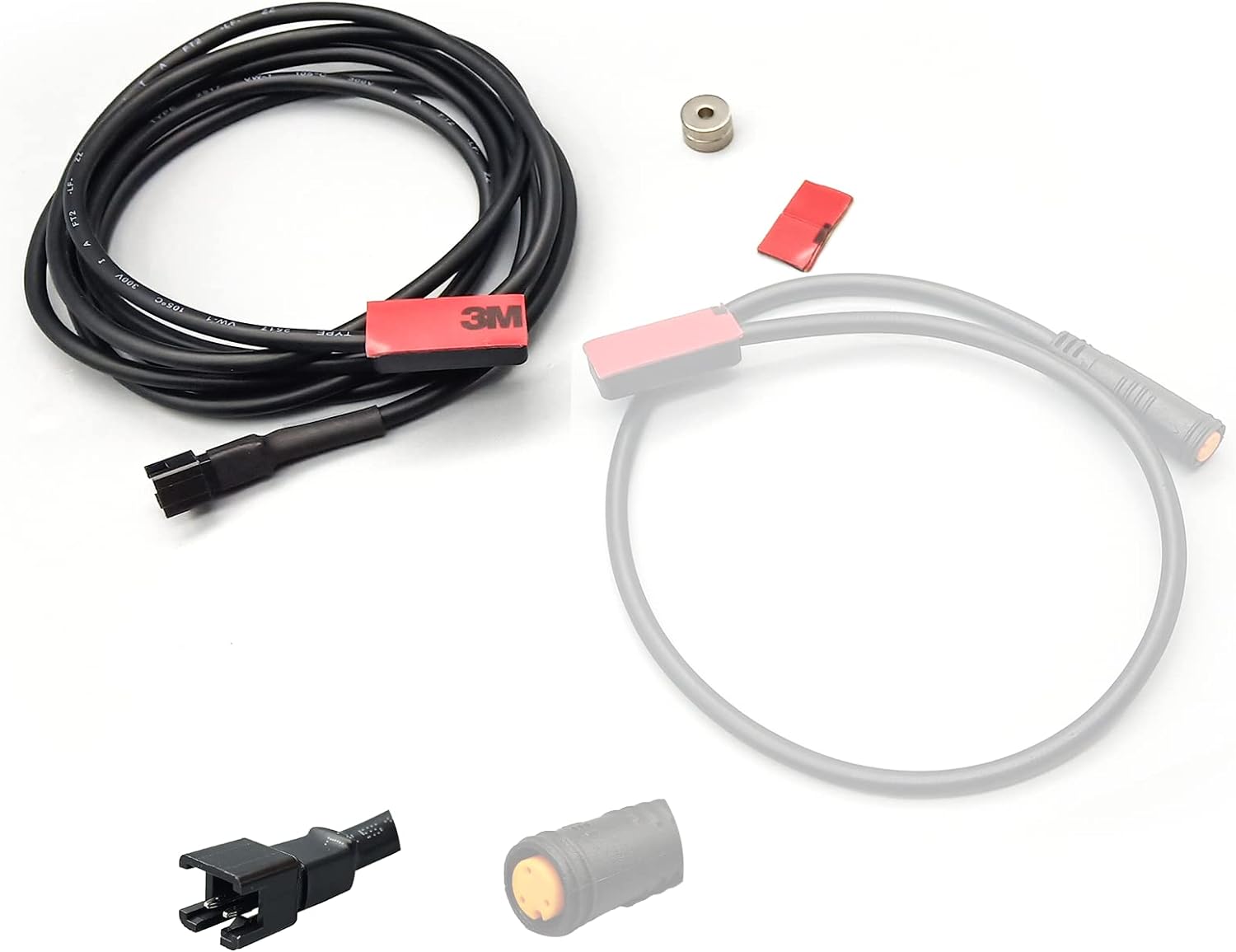 Ebike Brake Sensor MS-BK-2R for Electric Bicycles Hydraulic Cut Off Power Brake System 2 Pin/3 Pin SM/Waterproof Connector Plug Ebike Accessories