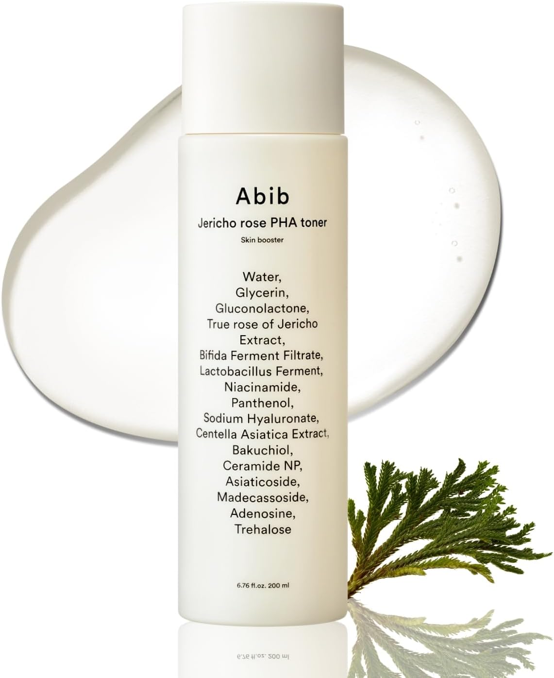 Abib Jericho Rose PHA Toner Skin Booster 200ml / 6.76 fl.oz. I Hydrating, Firming, Korean Skincare, Bifida, Bakuchiol, Eco-Ceramide, and Vegan Peptides