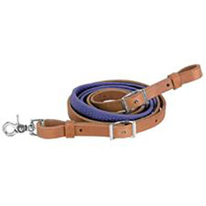 Weaver Purple Rubber Grip Barrel Reins