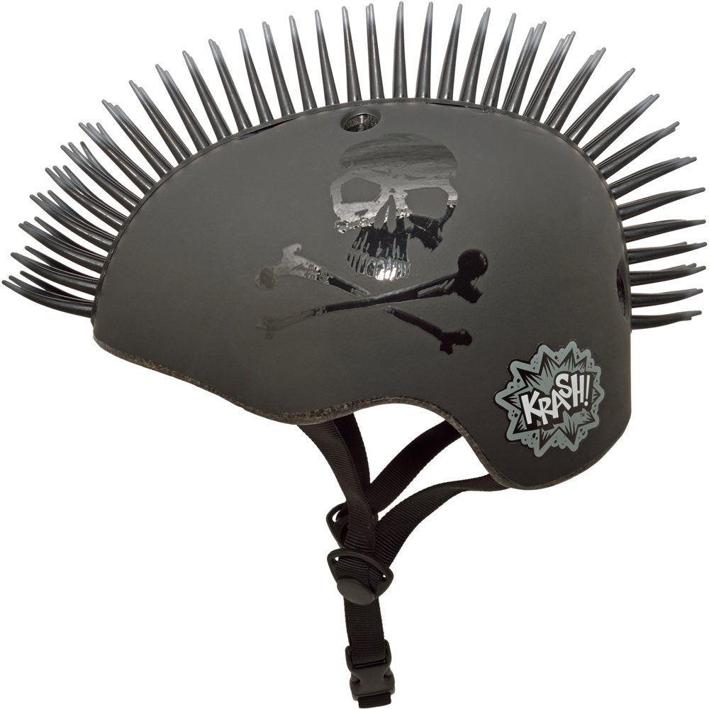 Krash! Jolly Roger Bike Helmet, Youth 8+ (54-58Cm)