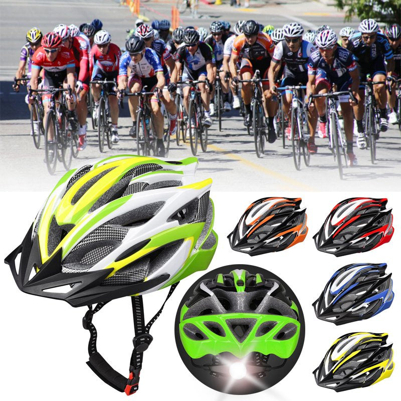 Bicycle Helmet Bike Cycling Adult Adjustable Unisex Safety Helmets with Brim Outdoor Sports