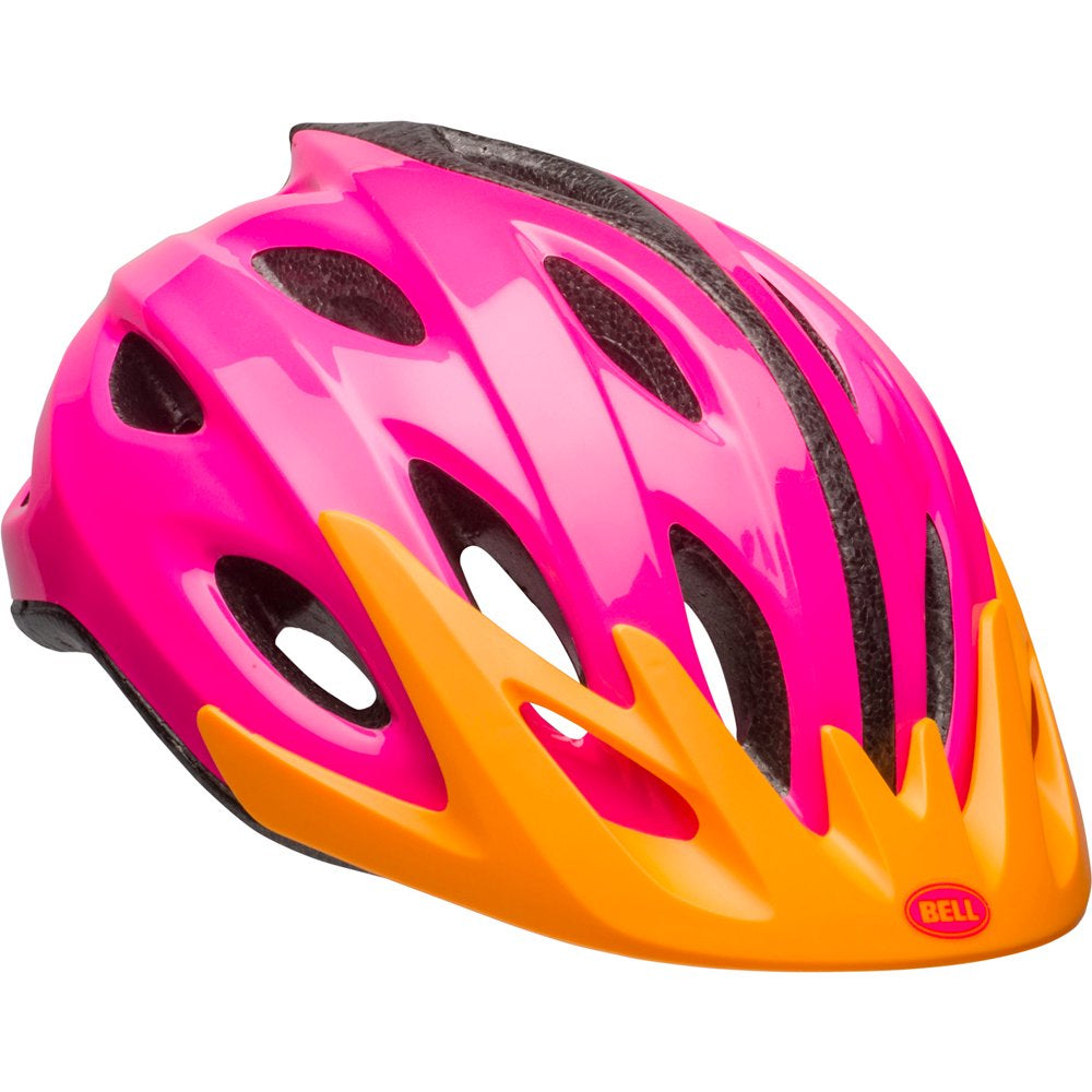 Bell Hitch Bike Helmet, Pink/Orange, Youth 8+ (54-58Cm)