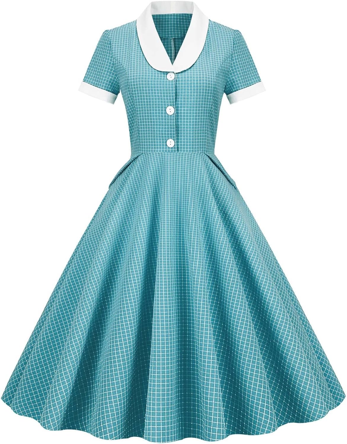 Vintage Dress for Women Short Sleeve Pink Dress Purple Cocktail Swing Dresses Navy Dresses Blue Dress Light Blue Dress White Dress Red Dress