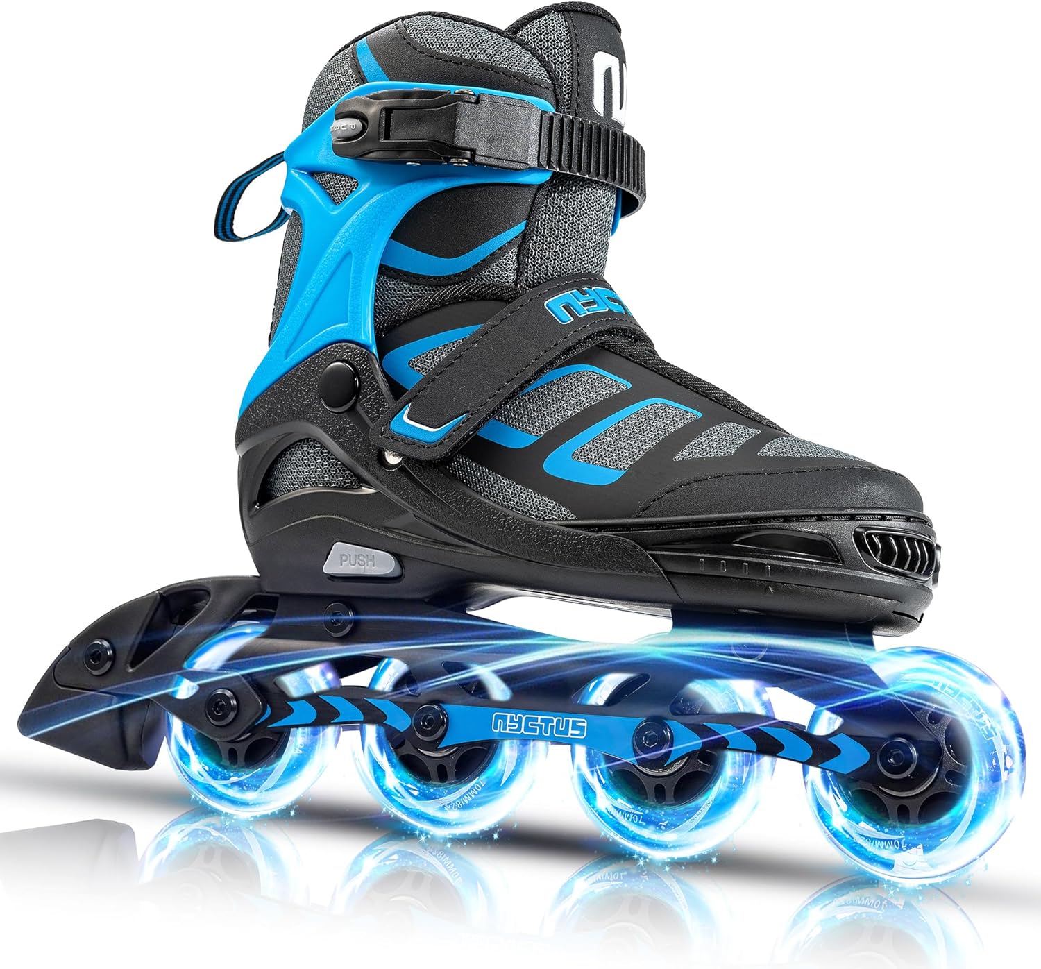 Inline Skates for Kids and Adults, Adjustable Inline Skates for Girls and Boys, Roller Skates for Women and Men with Full Light up Wheels