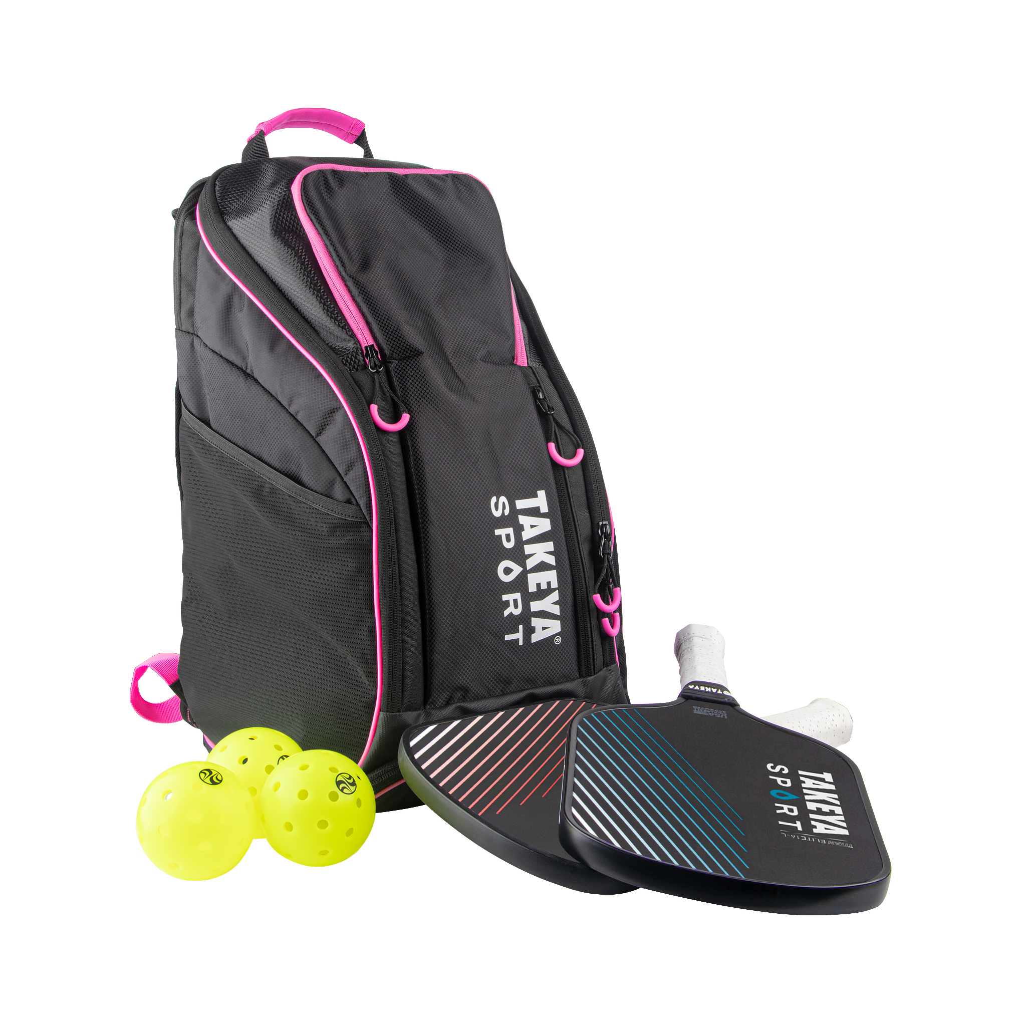 Black Pickleball Backpack