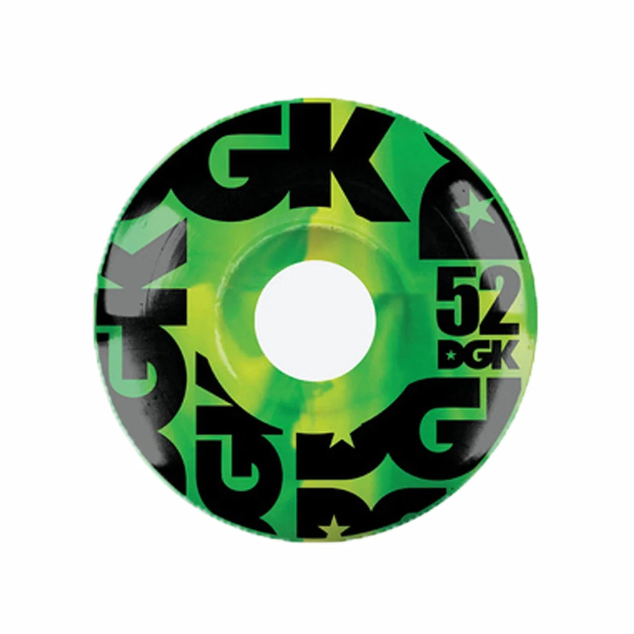 DGK Swirl Formula Wheels Green 52mm