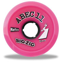 ABEC 11 Wheels Reflex BigZig 75MM 77A Pink 4 Pack
