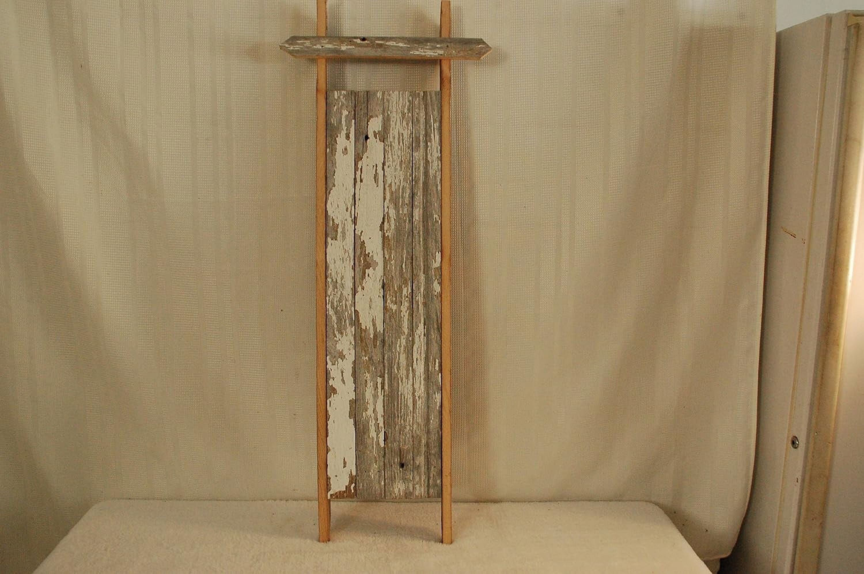 Amish Handcrafted Barnwood Sled. This Sled Is Made From 100 Year Old Weathered Barnwood. This Sled Is A Great Additon To Any Primitive Country Decor.