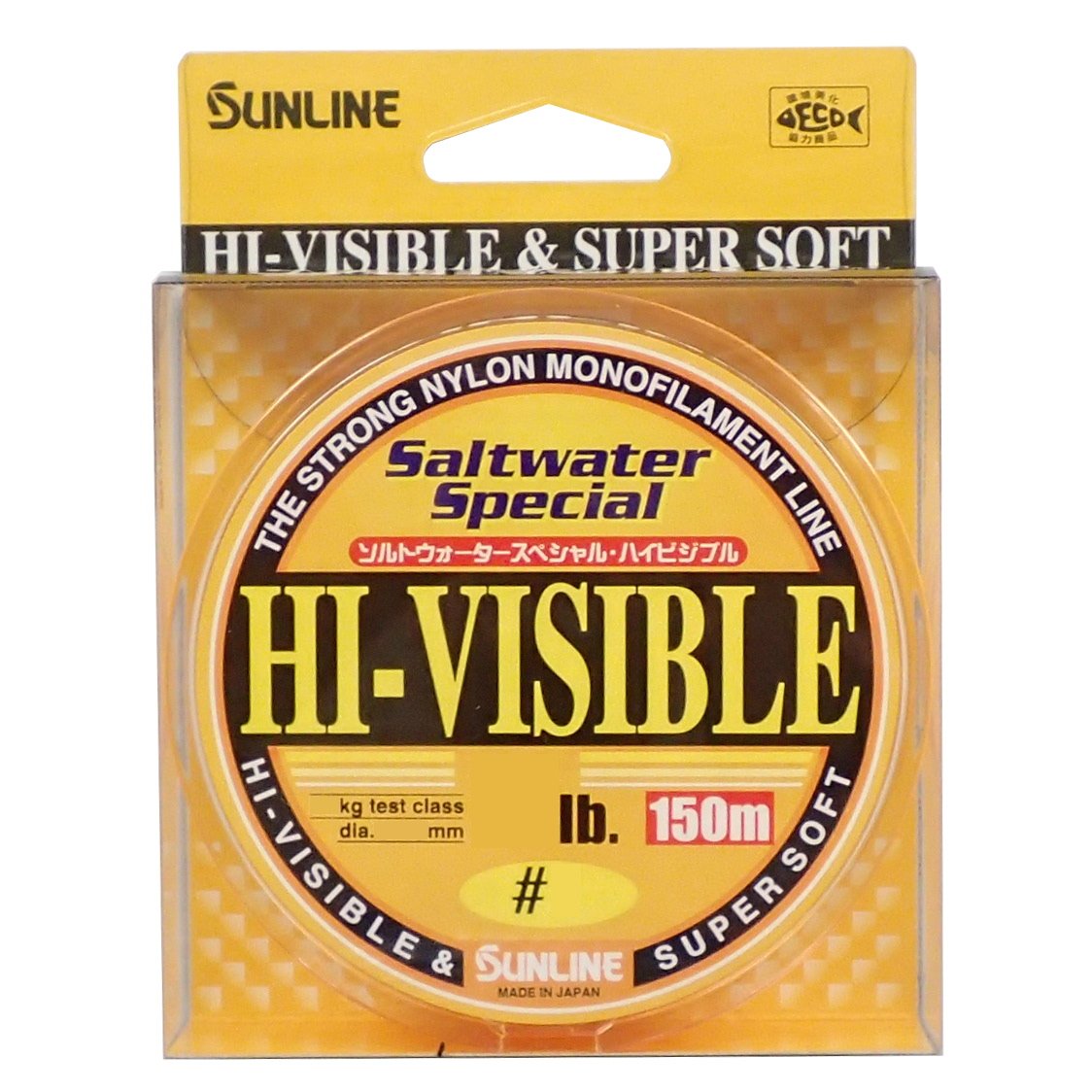 SUNLINE Nylon Line SaltWater Special HI-VISIBLE 150m 14lb #3.5 Majide Orange NEW