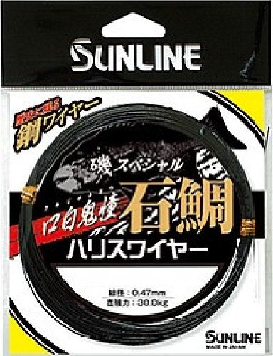 SUNLINE Iso Special Ishidai Kuchijirokidou Harisu Steel 30m #41x19 Fising Line