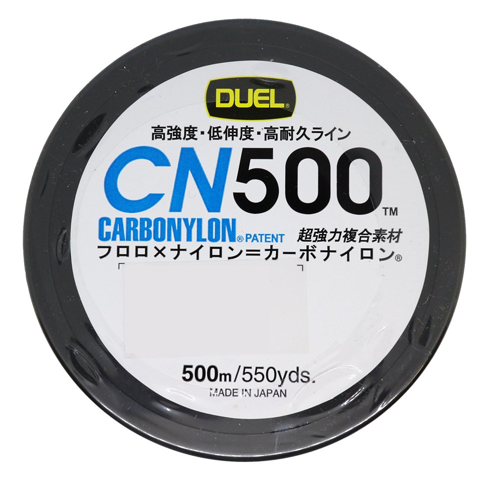 DUEL CN500 Carbon Nylon 500m #6 Blue 25lb Fishing Line ‎H3456-B SaltwaterFishing