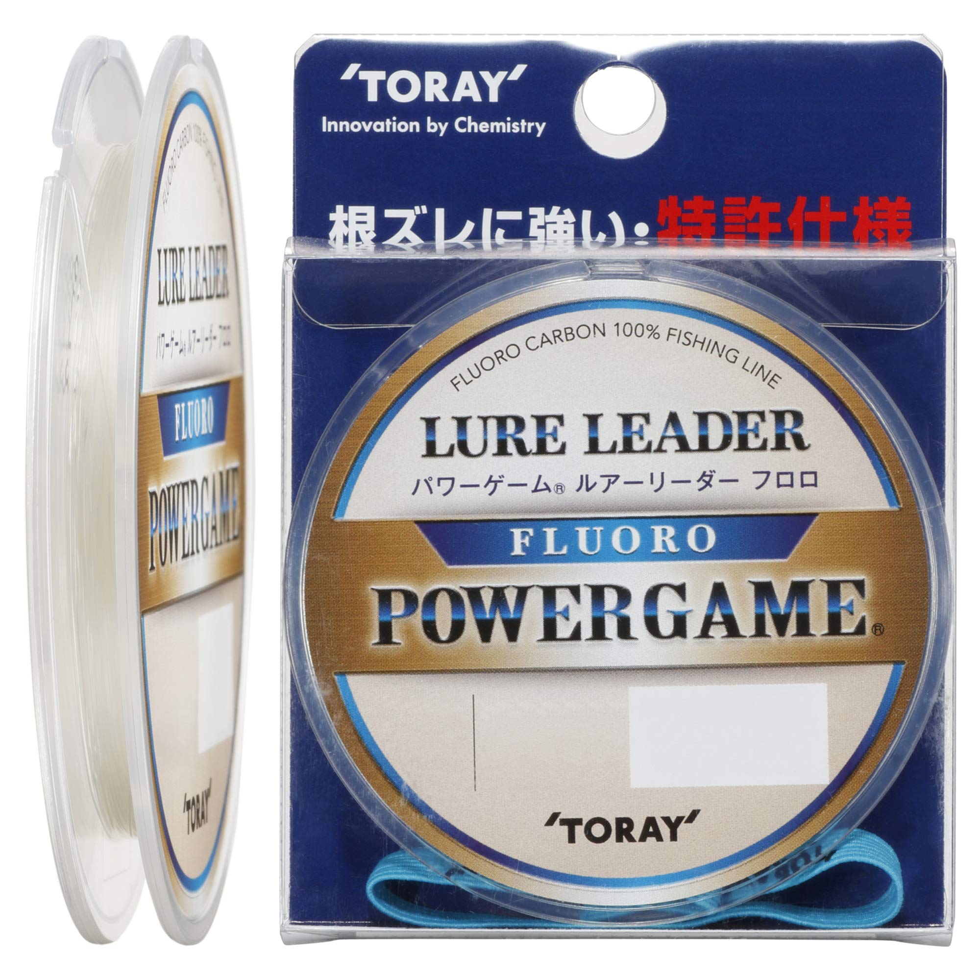 TORAY POWER Game LURE LEADER FLUORO 30m 50Ib Natural Fishing Line Saltwater NEW