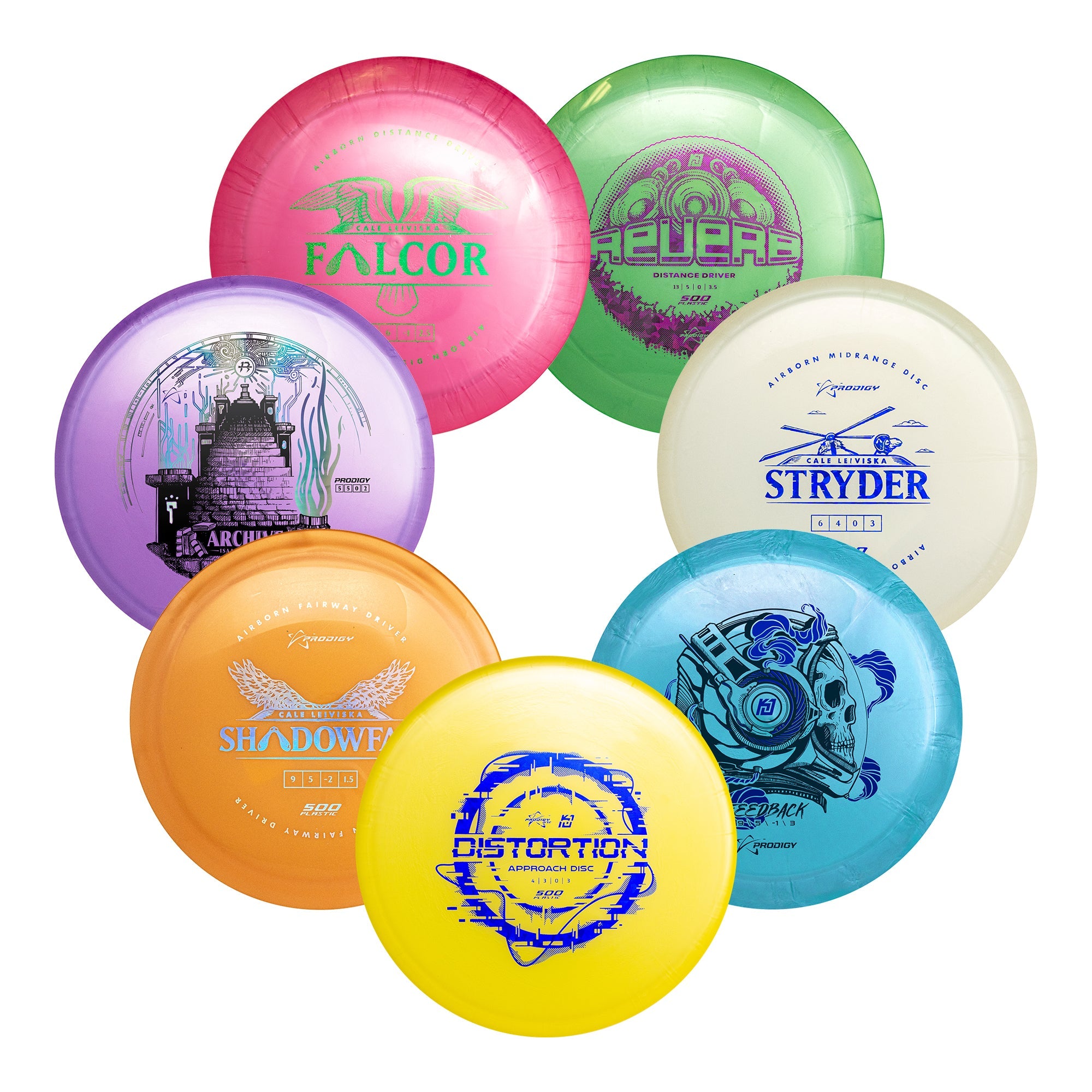 Prodigy Collabs Series Set 500 Plastic - 7 Discs