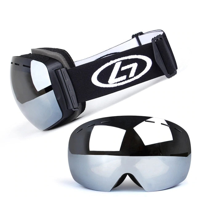 Ski Goggles Double Layer Durable