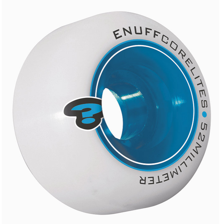 Enuff Wheels Corelites 52mm White Blue 4 Pack