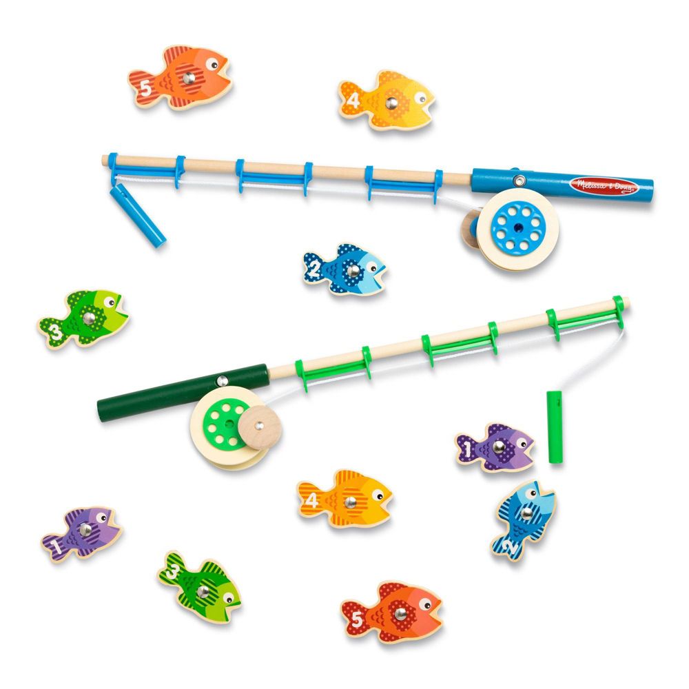 New Melissa & Doug Catch & Count Fishing Game