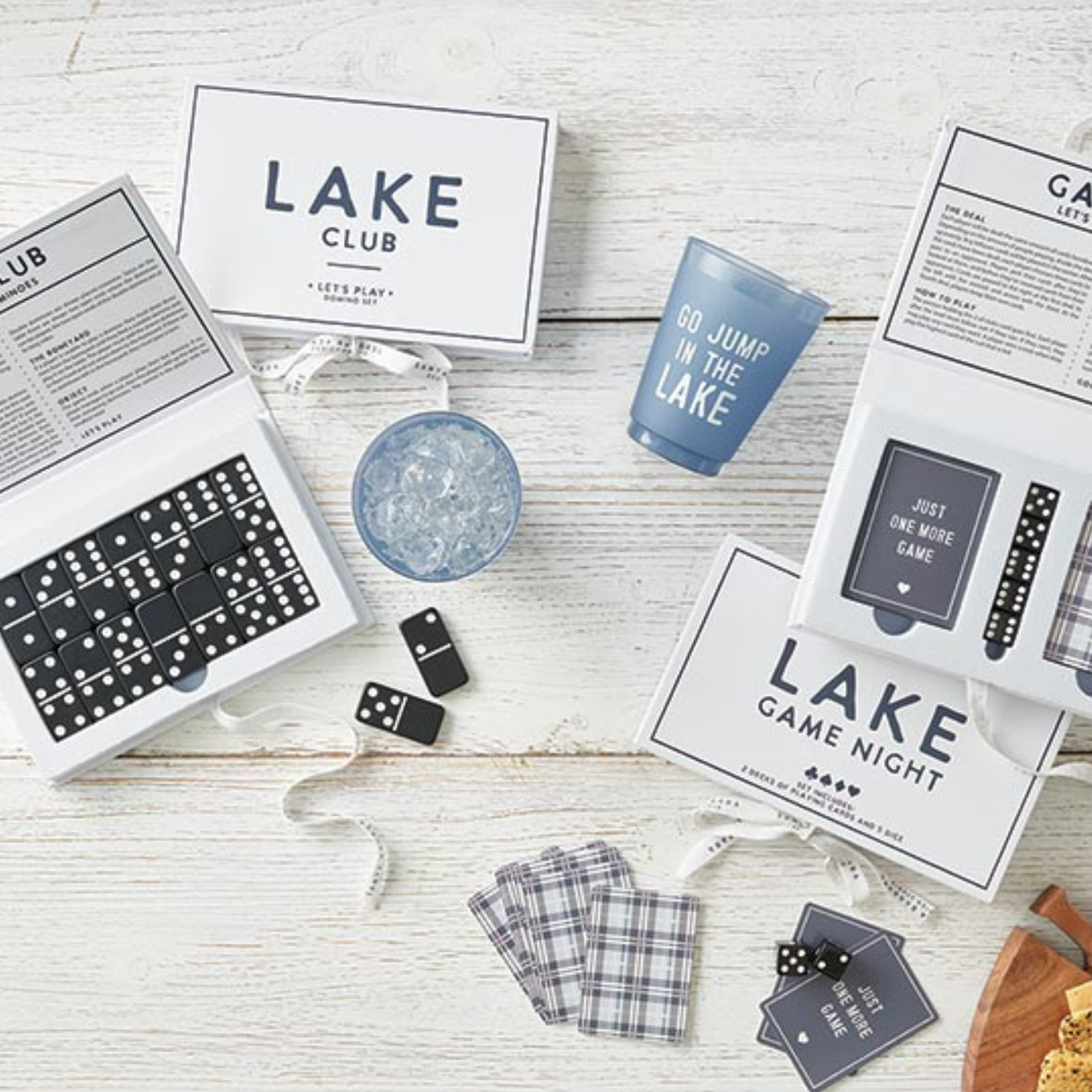 Game Night Set w/ Playing Cards and Dice