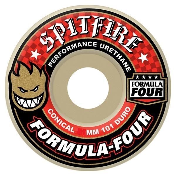 Spitfire F4 Conical Full Skateboard Wheels 53mm 101A
