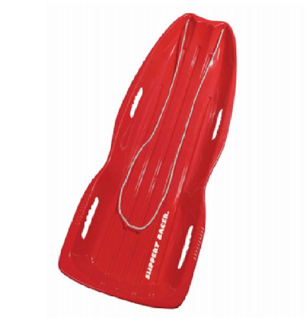 Slippery Racer SR980R Downhill Xtreme Toboggan Sled, Red, 48 Inch