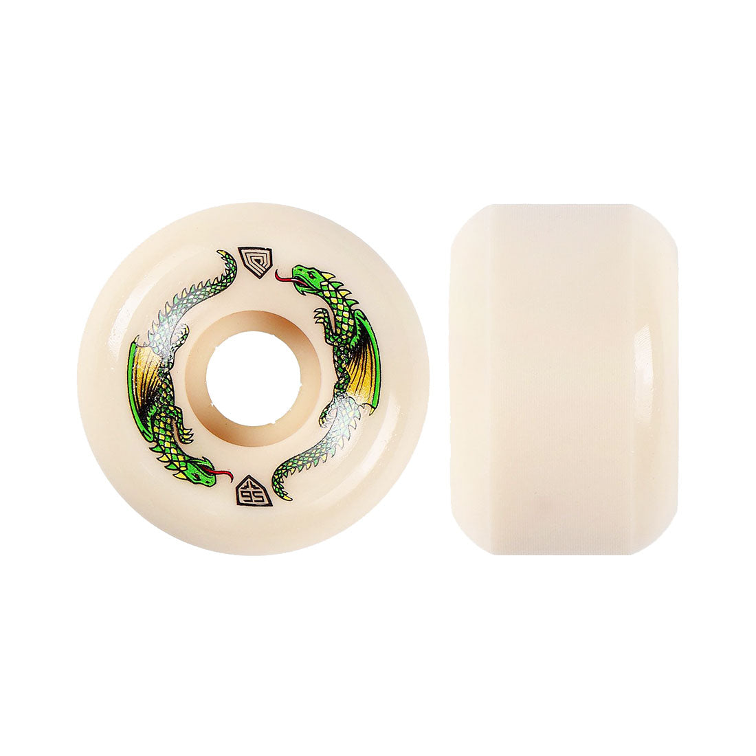 Powell Peralta Dragon Formula 56mm 93a 4pk - White