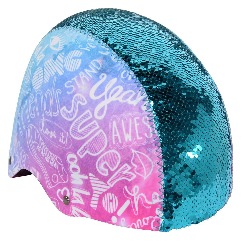 Littlemissmatched Furrr-Tastic Birdie Multi-Sport Child'S Helmet, Pink/Blue