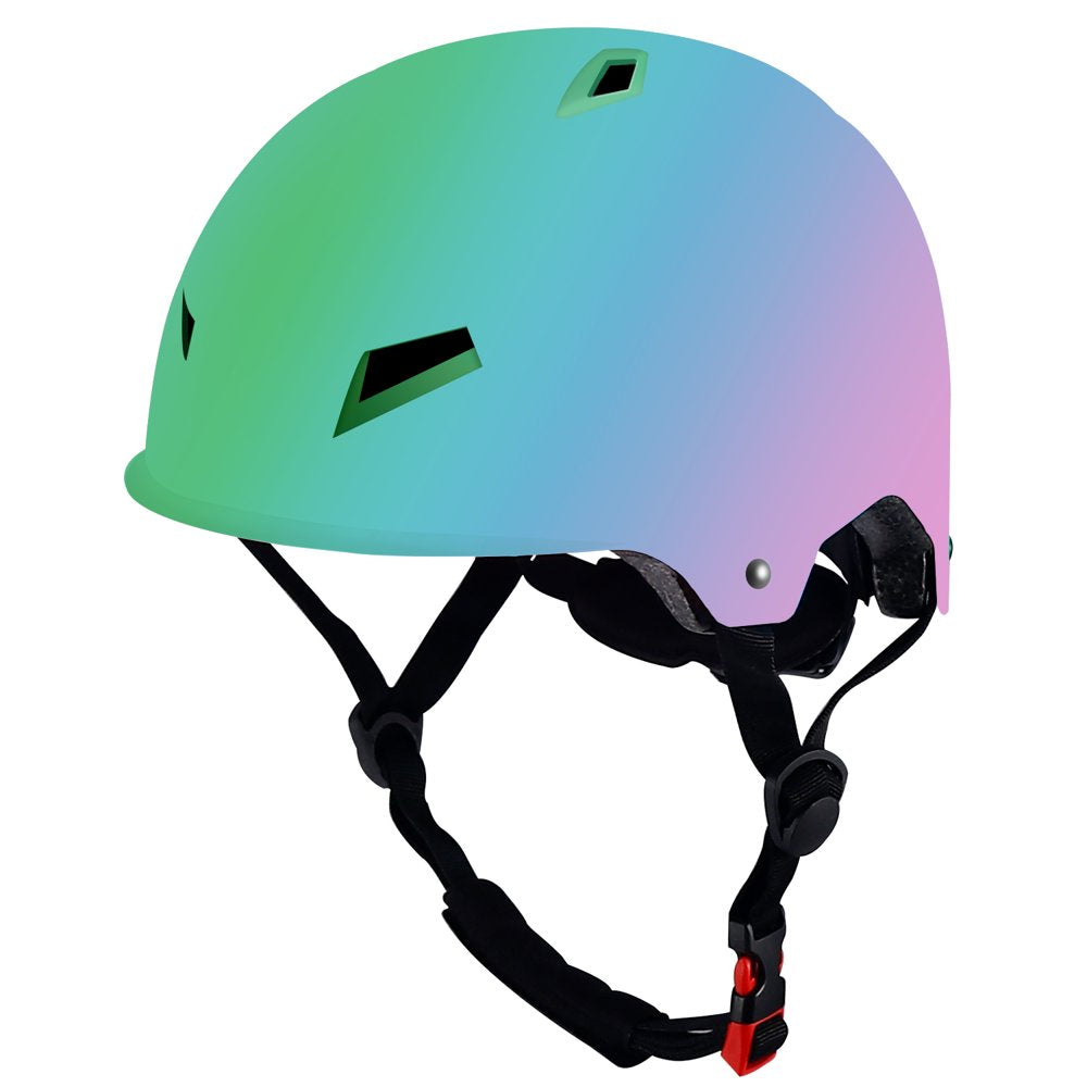 Jeefree Kid Skate Helmet,Skateboard Helmet,Kids Bike Helmets for Boys,5-8 Years(48-54Cm)