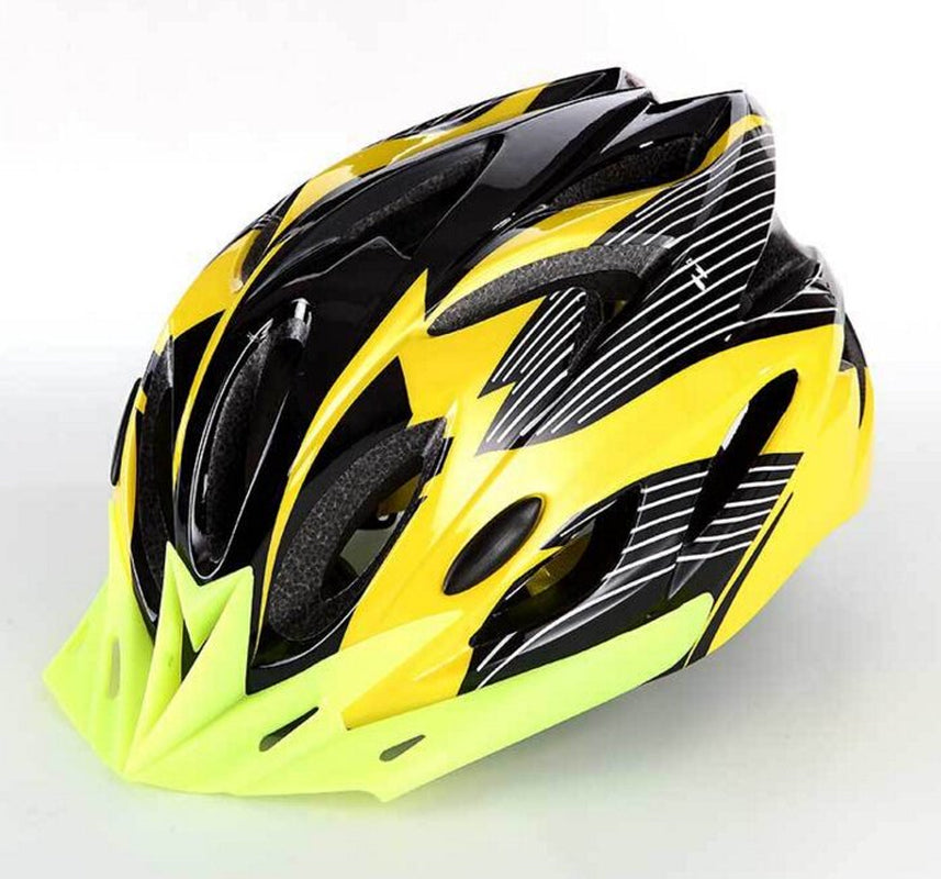 Tretra Adult Cycling Bike Helmet Adjustable Visor Head Protection Safety Cap for Men Women
