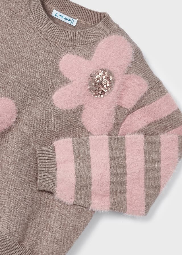 Fine Knit Moahir Sweater